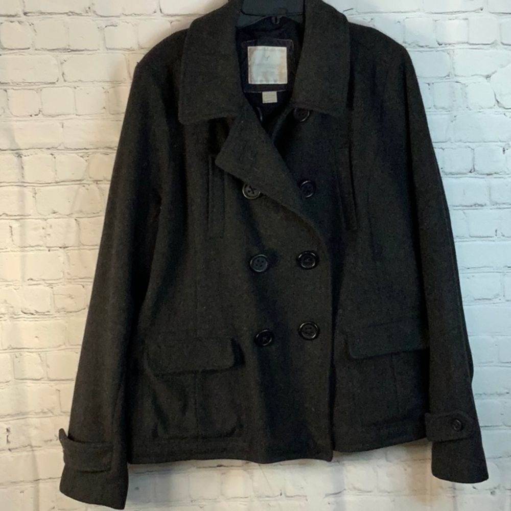 American Eagle‎ Womens Double Breasted Wool Jacket size xl, Women’s Wool Coat